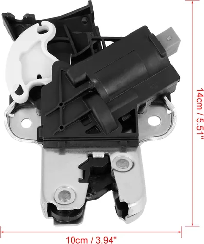 Vista 2 de X AUTOHAUX Pestillo de bloqueo del maletero de la tapa del maletero para Audi A6 2005-2011 4F5827505D