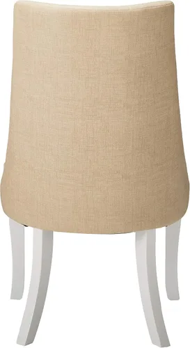Vista 3 de Kings marca Muebles Cocina Dinette comedor Side Sillas, Conjunto de 2