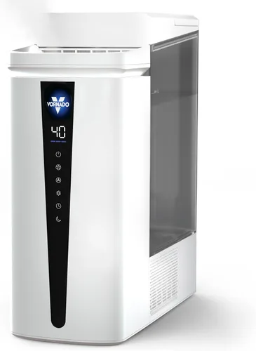 Vista 9 de Vornado MISTIC - Humidificador ultrasónico de 4 habitaciones para toda la habitación, llenado superior, aromaterapia, tanque de 1 galón, 3 ajustes