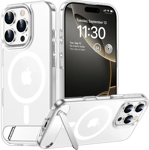 Vista 147 de Funda para iPhone 11 con compatibilidad magnética, [Soporte invisible incorporado][Compatible con MagSafe]