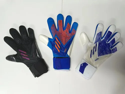 Vista 2 de Longjihui - Guantes de portero de fútbol, guantes de entrenamiento de portero de agarre fuerte, antideslizantes y transpirables para adultos
