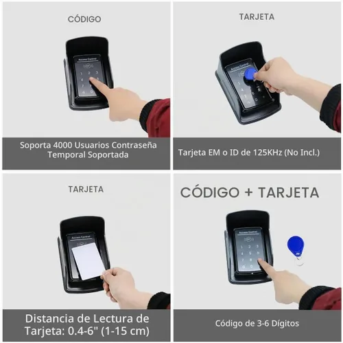 Vista 3 de TOPENS TC175P Teclado con cable con panel táctil