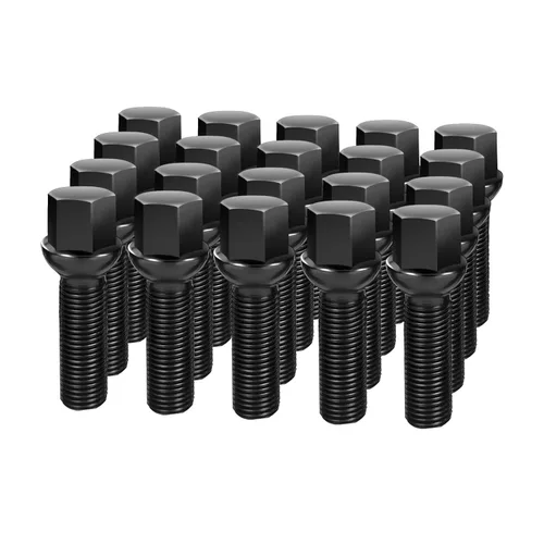 Vista 10 de Dynofit Pernos de llanta de 14 x 1.5 para Audi, 20 piezas de pernos