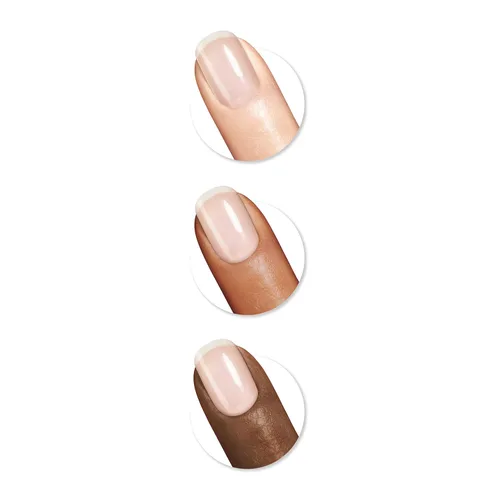 Vista 2 de Sally Hansen Nail Treatment Color Therapy™ Base Coat Infundido con aceite de argán Uñas saludables de larga duración, fortalecimiento