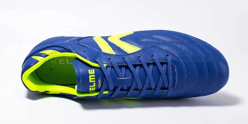 Vista 5 de KELME Tacos de fútbol para hombre tallas junior y adulto zapatos de fútbol de piel de becerro para hombre