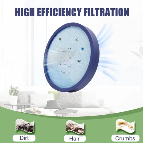 Vista 6 de Paquete de 3 filtros 304087001 compatibles con Hoover WindTunnel Rewind UH71350V, UH71300, UH71250, UH71330, UH71100, UH71012 y WindTunnel 3