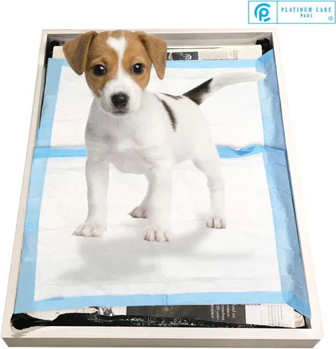 Vista 4 de Almohadillas desechables para entrenamiento de mascotas, tamaño 17 x 24, paquete de 100