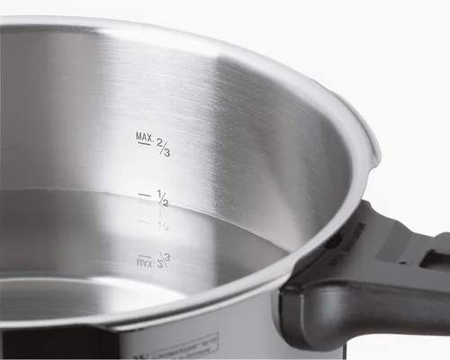 Vista 5 de WMF Perfect Premium - Olla a presión (6,5 L, 8.7 in), acero inoxidable, transparente, 8.7 in