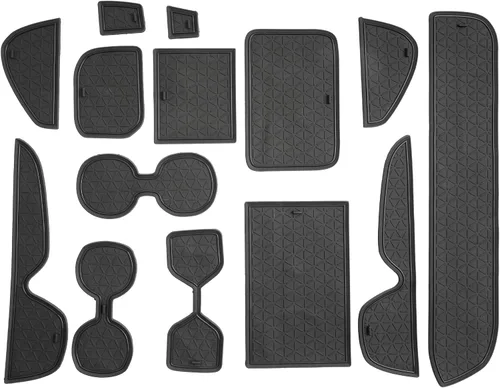 Vista 7 de SXCY Alfombrillas con ranura para puerta Toyota RAV4 2025 para Toyota RAV4 2019-2024 2025, accesorios para portavasos y portavasos 2024 2025 RAV4