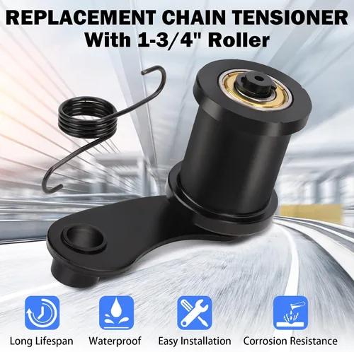 Vista 9 de Tensor de Cadena con Rodillo de 1-3/4" para Mini Bicicleta Coleman BT200X CT200U Trail CT200U-EX MiniBike TrailMaster Massimo MB200 Hensim Baja Heat