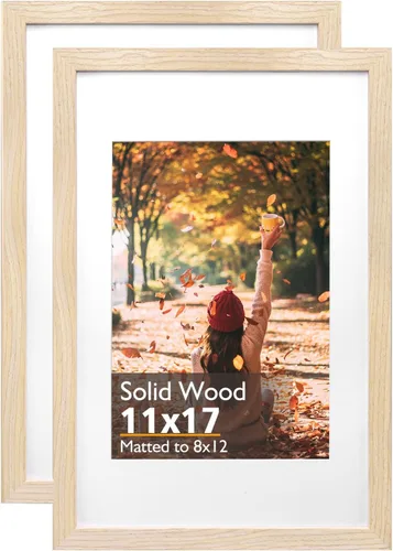 Vista 32 de KINLINK Marcos de fotos de 7 x 14 pulgadas, color negro, de madera maciza, con 3 aperturas, con plexiglás acrílico, para múltiples fotos de 4 x 6