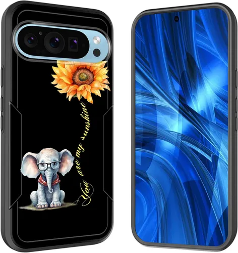 Vista 25 de Funda para Pixel 7A, [probada contra caídas de grado militar] Funda protectora resistente a prueba de golpes para Google Pixel 7A de 6.1 pulgadas