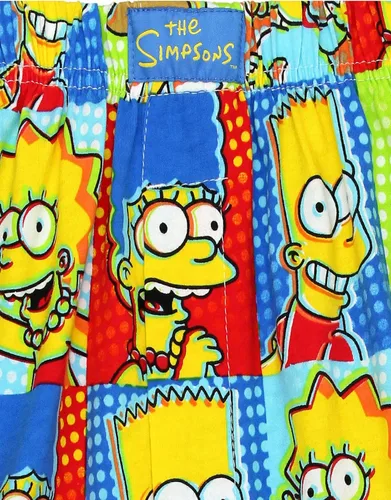 Vista 4 de The Simpsons Family Mens Briefly Stated Boxer Shorts Underwear