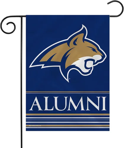 Vista 19 de Rico Industries NCAA Alumni - Bandera de jardín de doble cara de 13 x 18 pulgadas