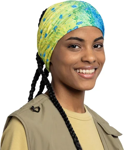Vista 2 de Buff CoolNet UV Polaina de cuello, Protección solar UPF 50, Transpirable, Versátil, Mascarilla de secado rápido, Colores sólidos, Tamaño adulto