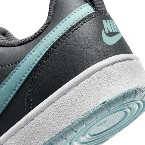 Vista 6 de Nike Boy Court Borough Low 2, gris hierroocéano Bliss-blanco, 6 M EE. UU, Gris