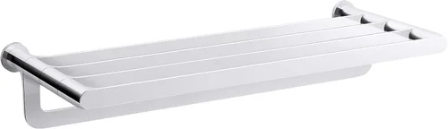 Vista 4 de Kohler 97496-BN Avid® - Toallero doble de 24 pulgadas, níquel cepillado vibrante