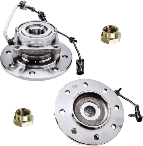 Vista 49 de Detroit Axle - Kit de suspensión delantera 4WD para Nissan Frontier Pathfinder Xterra, 2 cubos de rodamientos de ruedas, 2 brazos de control
