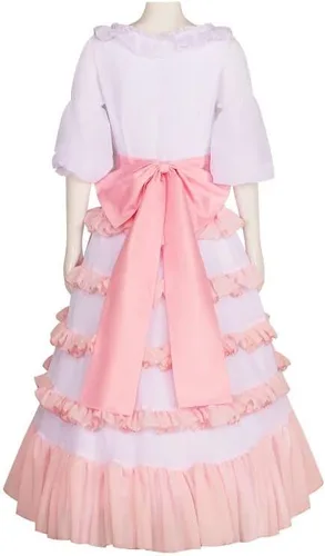 Vista 4 de LILLIWEEN Disfraz de princesa para mujer, disfraz de fiesta de princesa 2023, disfraz de Halloween