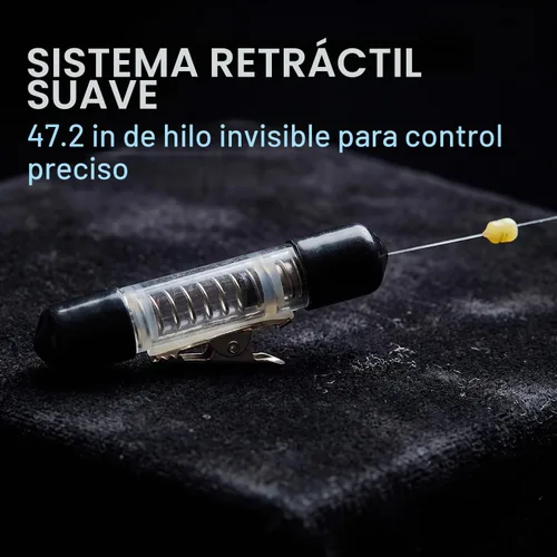 Vista 6 de Kit de accesorios mágicos de levitación flotante y callejera de 47.2 in con carrete retractor, 2 trucos de hilo invisible para magos