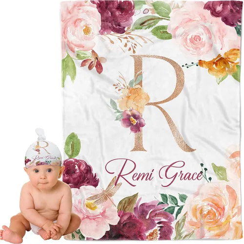 Vista 10 de Mantas de bebé personalizadas para niños y niñas, regalos personalizados para bebés, mantas de bebé personalizadas para niñas y niños, artículos
