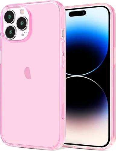 Vista 16 de JJGoo Compatible con iPhone 14 Pro, transparente, suave, a prueba de golpes, delgada, delgada, funda protectora transparente para teléfono
