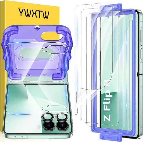 Vista 8 de YWXTW Protector de lente de cámara para accesorios Samsung Galaxy S25 [ajuste 1:1 y ultra claridad] 9H vidrio templado metal anillo individual Negro