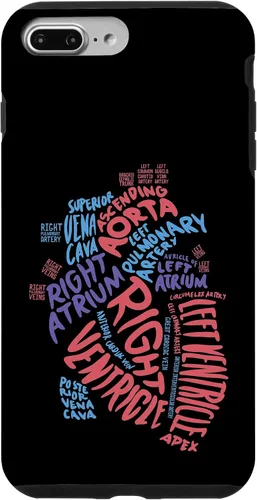 Vista 12 de Cardiac Nurse Anatomical Heart Cardiology Medical Gift Case for iPhone 17