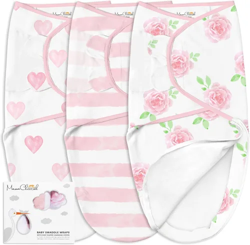 Vista 16 de Mama Cheetah Saco de envolver para bebés prematuros, saco de dormir orgánico para bebés prematuros, manta para envolver prematuros, envolturas