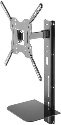 Vista 7 de Logilink BP0077 Soporte de escritorio para monitor dual (2 vías) (13-27 pulgadas), brazo 13.465 in negro