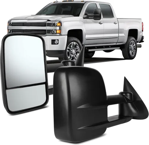 Vista 20 de OCPTY Espejos de remolque sin calefacción, para el lado izquierdo del conductor derecho del pasajero, aptos para 1988-2001 para Chevy para Gmc C3500