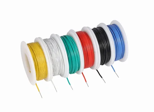 Vista 17 de TUOFENG 14AWG Cable de silicona de 13.2 pies (4m) 6 colores - Cable trenzado de cobre estañado flexible 600V resistente a altas temperaturas