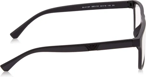 Vista 3 de Gafas de sol Emporio Armani EA 4115 F Ajuste asiático 58011W Negro Mate