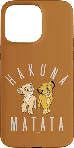 Vista 30 de Funda para iPhone 13 Pro Max Disney The Lion King Simba y Nala Hakuna Matata