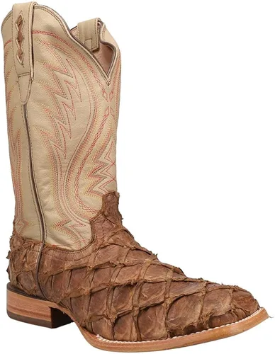 Vista 2 de Durango Bota Western Premium Exotics Tobacco Pirarucu