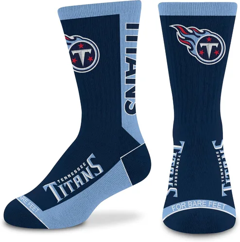 Vista 13 de For Bare Feet NFL - Calcetines unisex para niños de la NFL Mvp Crew