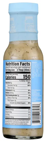 Vista 2 de Haks, Ensalada de Ensalada Rancho de Planta Orgánica, 8 Fl Oz
