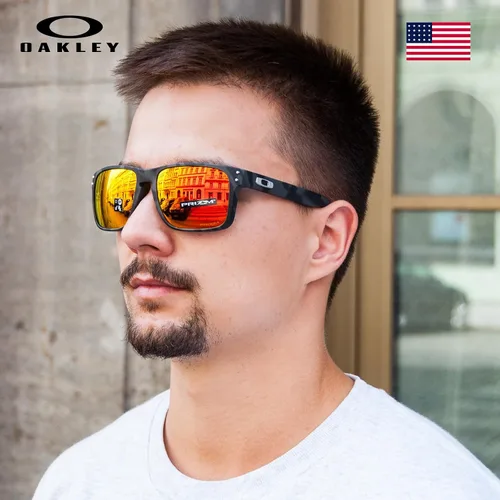 Vista 6 de Oakley HOLBROOK BLACK CAMO COLLECTION OO9102 Square Shape Sunglasses With Official Eyewear Kit