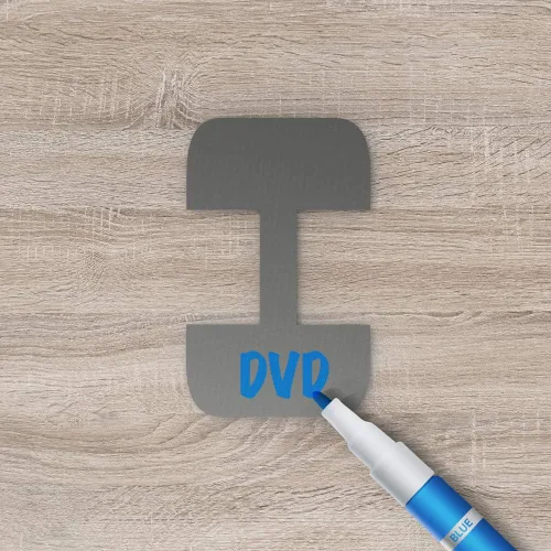 Vista 5 de XIAOXI - Etiquetas para cables de gran tamaño, etiquetas de cable, etiquetas de cable y etiquetas de alambre para gestión e identificación de Multi