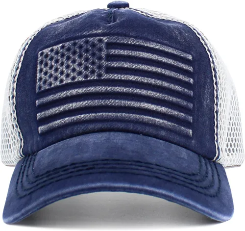 Vista 274 de KBETHOS Tactical Operator Collection USA Fishing Mesh Ballcap Flag Patch America Outdoors Trucker Baseball Cap
