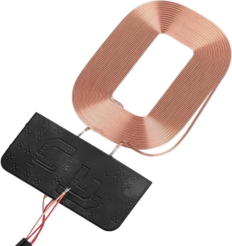 Vista 9 de Módulo receptor de carga inalámbrica, transmisor de bricolaje certificado Qi con protección de seguridad, compatible con todos los teléfonos Qi