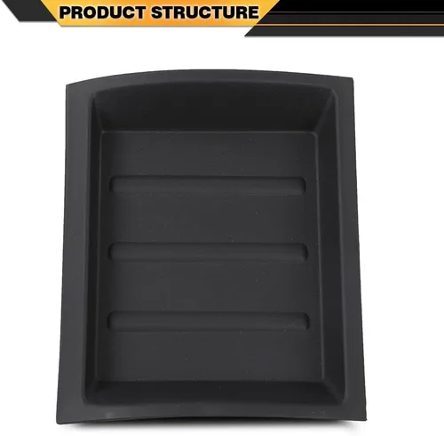 Vista 7 de CNNELL Caja de almacenamiento de bisel superior para salpicadero, color negro, compatible con Nissan Xterra 2005-2013/compatible con Nissan