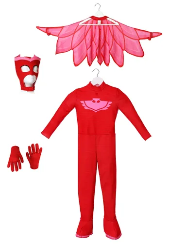 Vista 3 de Disfraz Deluxe de Owlette para Niña PJ Masks Multicolor