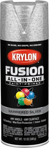 Vista 17 de Krylon Fusion - Pintura en aerosol adhesiva todo en uno para uso en interiores y exteriores, 12 onzas, vidrio de playa