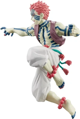 Vista 2 de Banpresto - Demon Slayer: Kimetsu no Yaiba - Akaza, Figura Limitada de Vibration