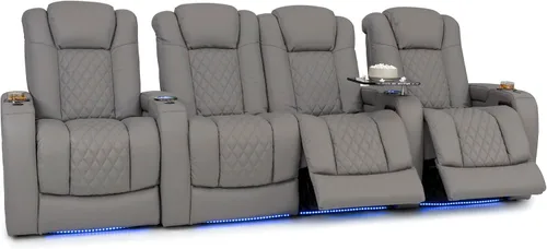 Vista 76 de Seatcraft Virtuoso 365 - Asiento de cine en casa (3 unidades), color ébano