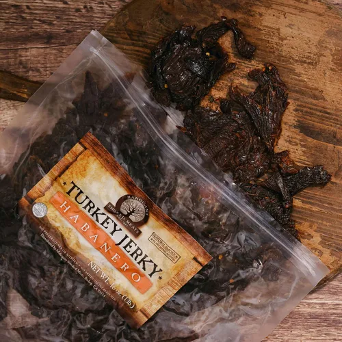 Vista 5 de Mahogany Smoked Meats: Cecina de pavo Habanero - 16oz