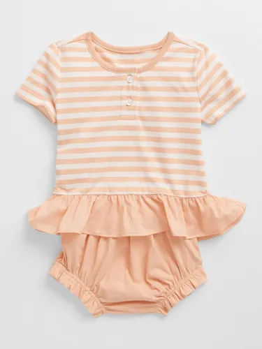 Vista 3 de GAP Conjunto corto de gasa para bebés y niñas