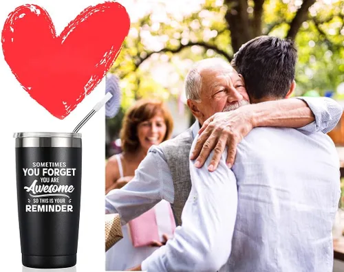 Vista 8 de Regalos del día de San Valentín para él, hombres y esposos, impresionante taza de café, regalos inspiradores de cumpleaños y vacaciones