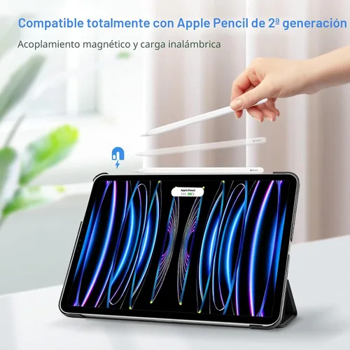 Vista 4 de Funda ProCase para iPad Pro de 11 Pulgadas 2022/2021/2020/2018, Funda Inteligente con Soporte Delgado y Carcasa Dura para iPad Pro de 11 Pulgadas 4ª